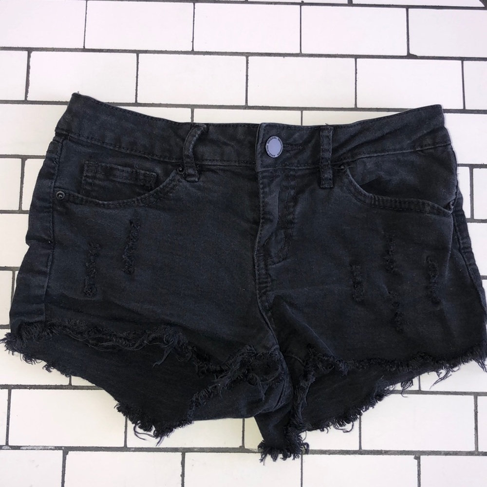 COPY - Angel Kiss Black Short Shorts